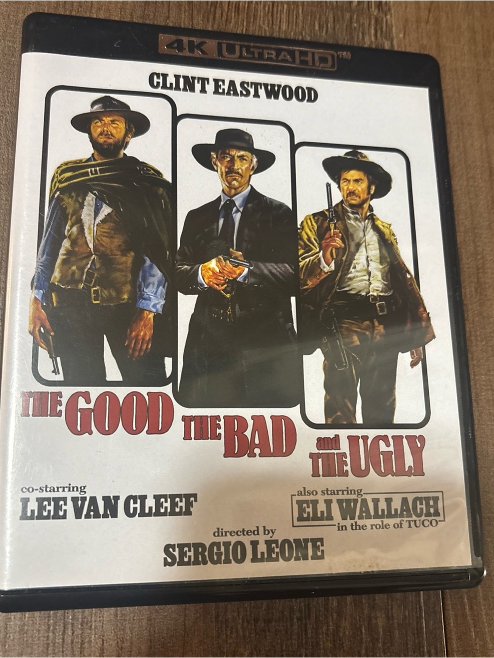 The Good The Bad and The Ugly 4k Ultra Hd Blu Ray DVD